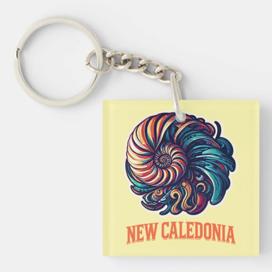 Nautile New Caledonia キーホルダー (正面)