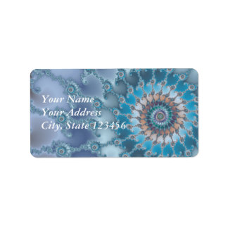 Nautilus – フラクタルアート ラベル