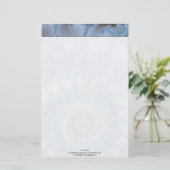 Nautilus – フラクタルアート 便箋 (スタンド正面)