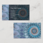 Nautilus – フラクタルアート 名刺 (正面/裏面)