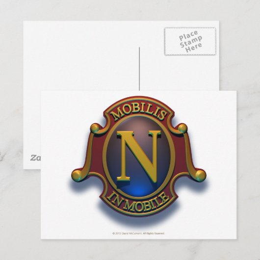 Nautilus N Shield by David McCamant ポストカード (正面/裏面)