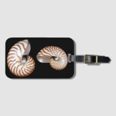 Nautilus seashells荷札 ラゲッジタグ (正面横)