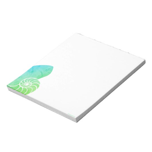 Nautilus Shades of Green Notepad ノートパッド (回転)