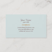 Nautilus Shell名刺 名刺 (裏面)