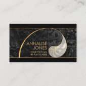 Nautilus Shell – ペールとブラックアワビ 名刺 (正面)