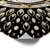 Nautilus Shell – 月の位相 ポスター (角)