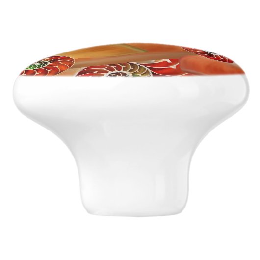 Nautilus Shells セラミックノブ (側面)