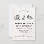 Nautilus Symbols誕生日 招待状 (正面)