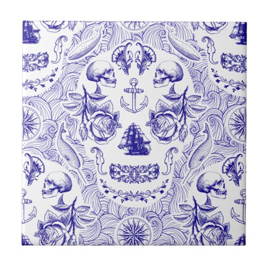 NautiSkull タイル (正面)