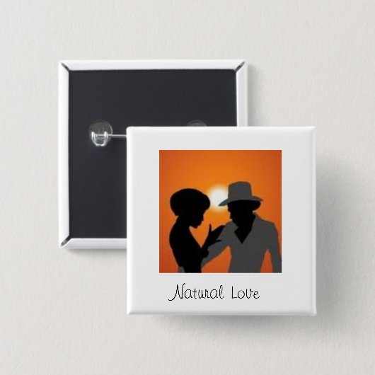 Nautral愛 缶バッジ (正面&裏面)