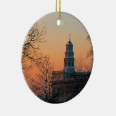 Nauvooの寺院のたそがれ セラミックオーナメント (右)