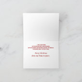 Nauvooの素朴なクリスマスカード シーズンカード (内部)