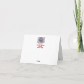 Nauvooの素朴なクリスマスカード シーズンカード (裏面)