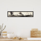 Nauvoo Mormon Houses写真1925 ポスター (キッチン)