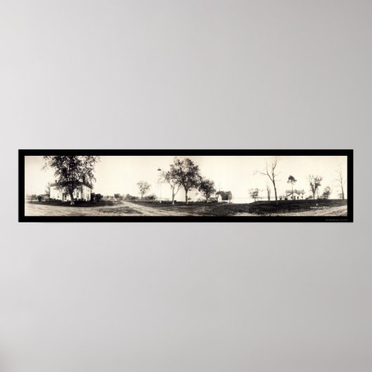 Nauvoo Mormon Houses写真1925 ポスター (正面)