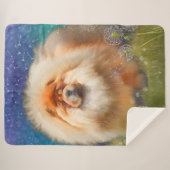 Nava大規模ブランケットへの新しいリンク シェルパブランケット (正面(横))