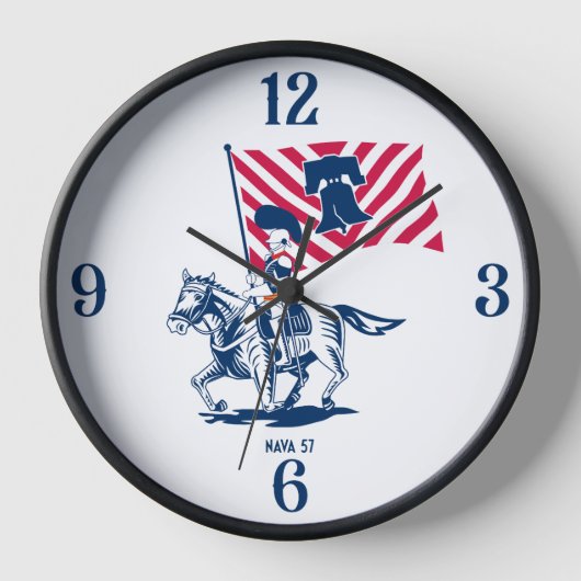 NAVA 57クロック 壁時計 (正面)