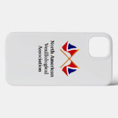 NAVA iPhone Crossed Flags Protective Cover Case-Mate iPhoneケース (裏面 (横))