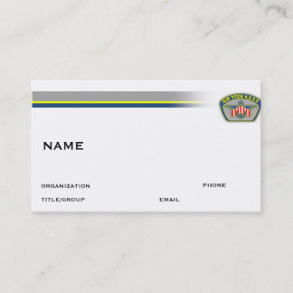 NAVAIRの盾カード 名刺