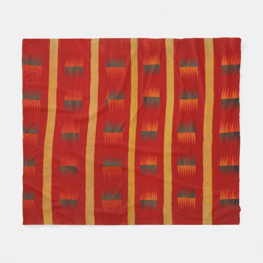 NAVAJO 1890 HORSE SADDLE BLANKET TIMELESS ARTISTRY フリースブランケット (正面(横))
