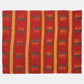 NAVAJO 1890 HORSE SADDLE BLANKET TIMELESS ARTISTRY フリースブランケット (正面(横))