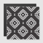 Navajo Geometric:白黒Tribal. (正面/裏面)