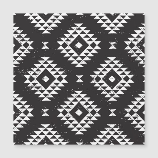 Navajo Geometric:白黒Tribal. (正面)