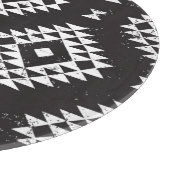 Navajo Geometric:白黒Tribal. カッティングボード (角)