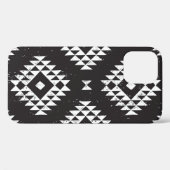Navajo Geometric:白黒Tribal. Case-Mate iPhoneケース (裏面 (横))
