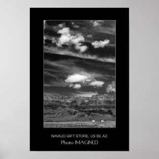 NAVAJO GIFT SHOP, US 89, AZ., US ポスター