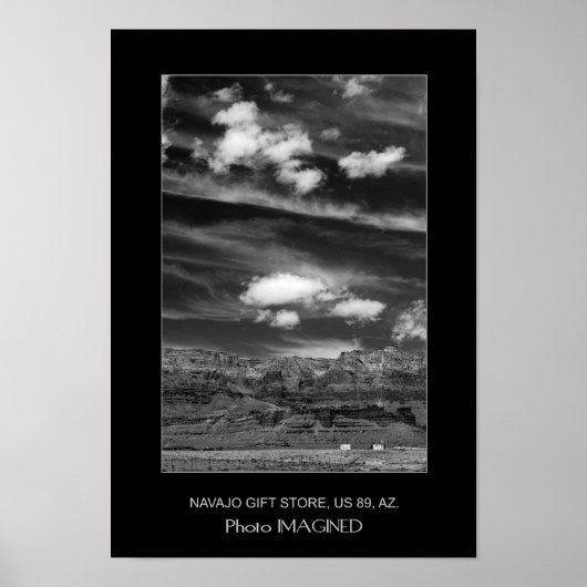 NAVAJO GIFT SHOP, US 89, AZ., US ポスター (正面)