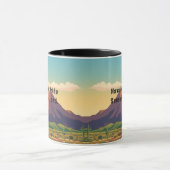 Navajo Pride Typography Spirit Mug マグカップ (中央)