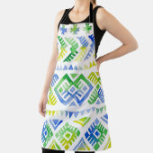 Navajo Tribute：水彩トライバル王 エプロン (インサイチュ)