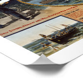 Naval Service of Canada (white) ポスター (角)