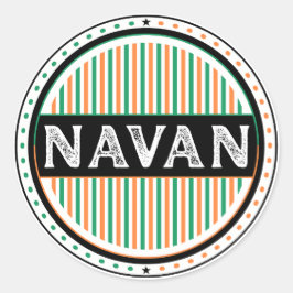 Navanシティプライドエンブレム – アイルランドのアイデンティティ ラウンドシール