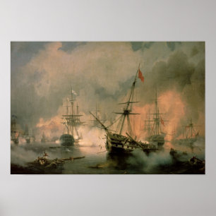 Navarinoの戦い、1827年10月20日1846年 ポスター