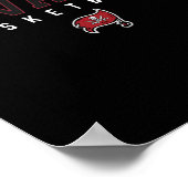 Navarre Raiders ロゴ スケッチ 半袖Tシャツ ポスター (角)