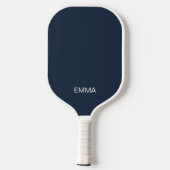 Nave Blue Pickleball Paddle – Premium Grip ピックルボールラケット (裏面)