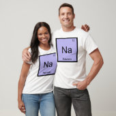 Naveen 名前 化学元素 周期表 tシャツ (ユニセックス)