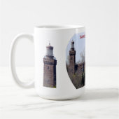 Navesink対ライト灯台マグ コーヒーマグカップ (左)
