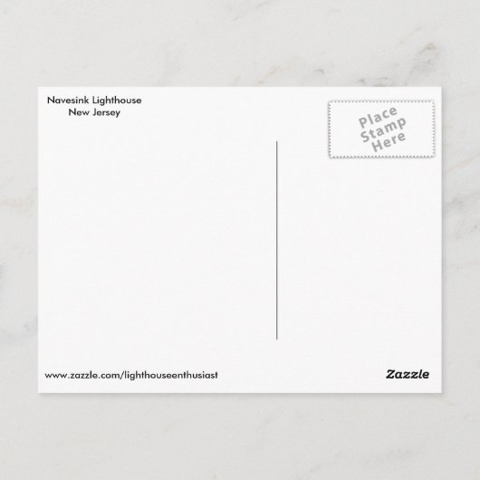 Navesink ポストカード (裏面)