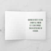 Navidad恵み シーズンカード (内部)