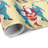 Navidad警察：サンタは非常に悪かった ラッピングペーパー (ロールコーナー)