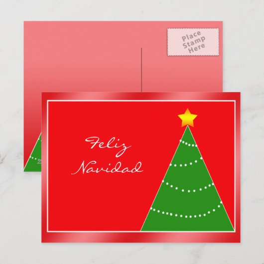 Navidad – はがき (正面/裏面)