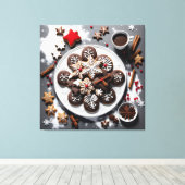 Navidad 1 - 001 キャンバスプリント (インサイチュ (ウッドフロア))