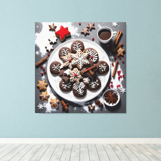 Navidad 1 - 001 キャンバスプリント (インサイチュ (ウッドフロア))