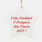 Navidad 1 - 001 セラミックオーナメント (裏面)