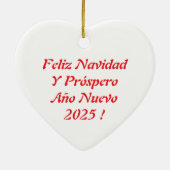 Navidad 1 - 001 セラミックオーナメント (裏面)