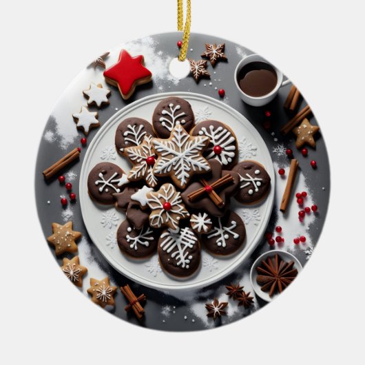 Navidad 1 - 001 セラミックオーナメント (正面)