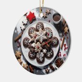 Navidad 1 - 001 セラミックオーナメント (左)